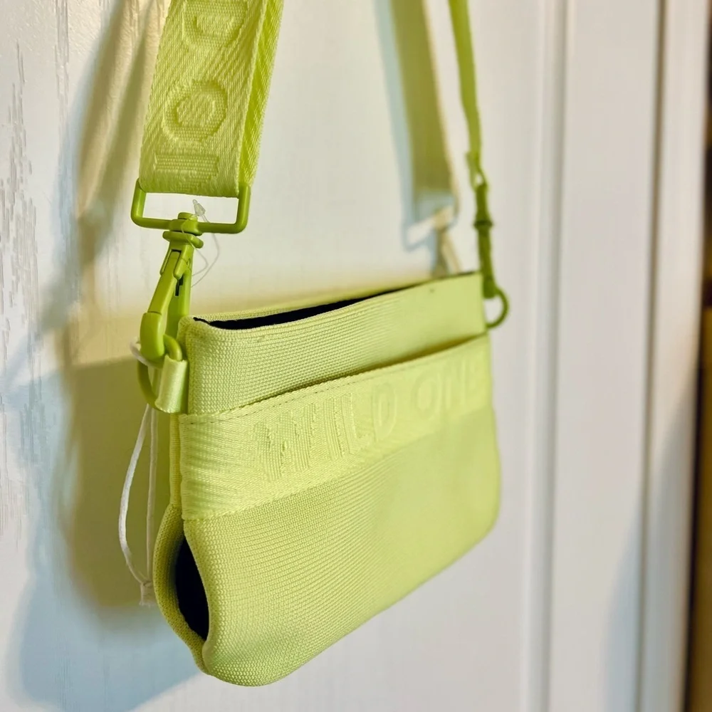Wild One Crossbody Treat Pouch in Limeade - Picture 3 of 9